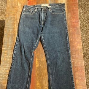 Levi’s 514 Slim Straight 34x34 blue jeans